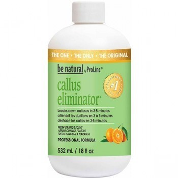 Средство для удаления натоптышей Be Natural Callus Eliminator Orange, 532 мл. с запахом апельсина - фото 12331