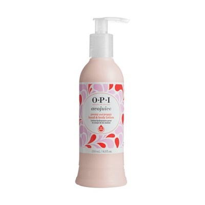 OPI Avojuise Peony & Poppy, 250мл. - Фруктовый лосьон для рук и тела, аромат пион и мак - фото 14974