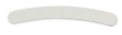 NP Boomerang White 100/180 Grit - пилка для ногтей бумеранг белый - фото 15349