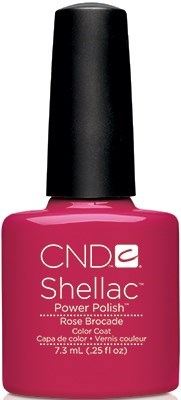 CND Shellac Rose Brocade, 7,3 мл. - гель лак Шеллак "Розовый бархат" - фото 15452