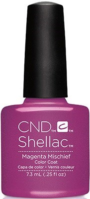 CND Shellac Magenta Mischief, 7,3 мл. - гель лак Шеллак "Пурпурный вред" - фото 18717