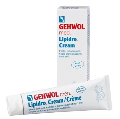 Крем гидро-баланс Gehwol Med Lipidro Cream, 75 мл. интенсивный уход за сухой и твердой кожей ног