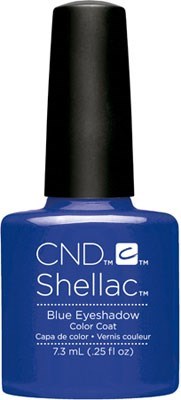 CND Shellac Blue Eyeshadow, 7,3 мл. - гель лак Шеллак "Синие тени" - фото 24387