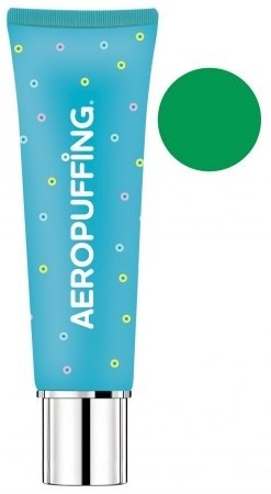 AEROPUFFING Color Gel, 7 мл. - гель паста для Аэропуффинга, зелёная (ST010) - фото 25606
