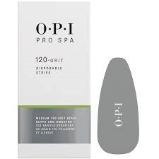 OPI Pro Spa Disposable Strips120 Grit, 20шт.- Сменные абразивные полоски к педикюрной пилке,120 грит - фото 26516