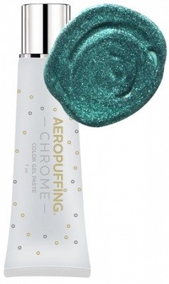 AEROPUFFING Crome Gel, 7 мл. - гель паста для Аэропуффинга, изумрудный (ST015) - фото 26874