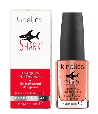 Восстановление Kinetics Nano Shark Nail Treatment, 15 мл. для сильно поврежденных ногтей - фото 27020