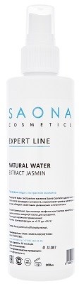 Saona Expert Line Natural Water Extract Jasmin, 200 мл.- Природная вода c экстрактом жасмина Саона - фото 27929