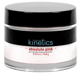 Прозрачно-розовая акриловая пудра Kinetics Pro Performance Powder Absolute Pink, 168 г.