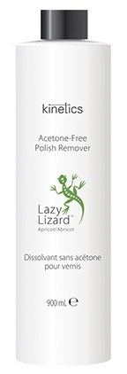Жидкость для снятия лака Kinetics Nail Polish Remover Green Lizard Apricot Scent, 900 мл. без ацетона, с ароматом абрикоса - фото 30382