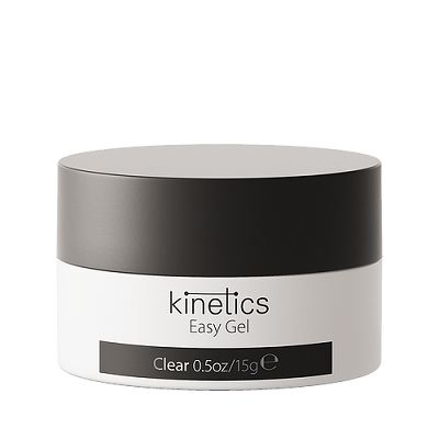 Kinetics Easy Gel Clear, 15 мл. - прозрачный гель для наращивания ногтей Кинетикс - фото 30390