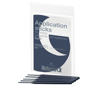 RefectoCil Application Sticks Hard, 10шт. - жесткие палочки для окрашивания ресниц и бровей