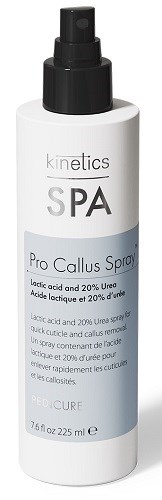 KSPCRL08 Спрей для ног Kinetics PRO Callus Spray, 225 мл. размягчения жесткой кожи и мозолей с молочной кислотой