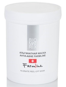 BioMatrix FarmLine Alginate Peel-off Mask, 200 мл. - Альгинатная маска Анти-акне - фото 32633