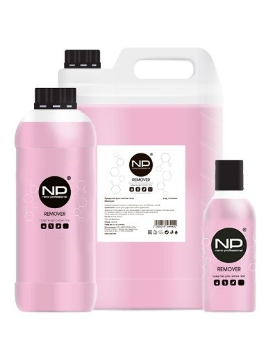 NP NANLAC Remover, 5000 мл. - жидкость для снятия гелей Nano Professional - фото 32948