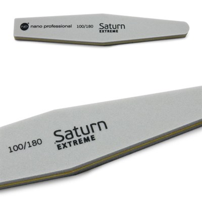 Nano Professional Saturn Extreme File 100/180 - шлифовщик для искусственных и натуральных ногтей - фото 32988