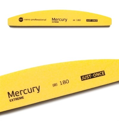 Nano Professional Mercury Extreme 180 / 12 шт. - сменные абразивные полоски на клейкой основе - фото 33006