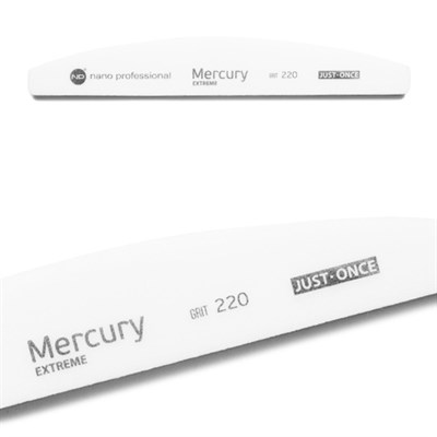 Nano Professional Mercury Extreme 220 / 12 шт. - сменные абразивные полоски на клейкой основе - фото 33008