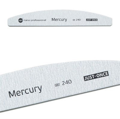 Nano Professional Mercury 240 / 24 шт. - сменные абразивные полоски на клейкой основе - фото 33014