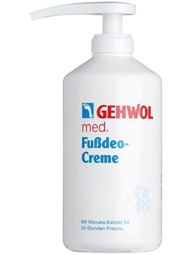 Крем-дезодорант Gehwol Med Deodorant Foot Cream, 500 мл. от запаха ног, с Алоэ и цинком