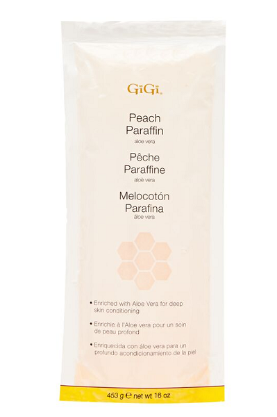 Парафин для рук GiGi Peach Paraffin, 453 г. с ароматом персика - фото 39425