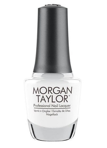 Лак для ногтей Morgan Taylor All White Now, 15 мл. "Ослепительно белый"
