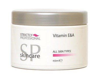 Крем-маска для лица Strictly Vitamin E & A Cream, 450 мл. обогащен витаминами А и Е питательный - фото 41400
