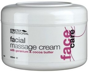 Массажный крем для лица Strictly Facial Massage Cream, 450 мл. маслом какао и герани - фото 41608