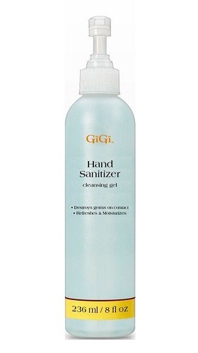 Антибактериальный гель дезинфектор для рук GiGi Hand Sanitizer with Pump, 236 мл.