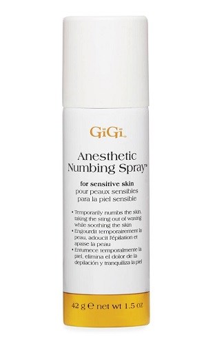 Обезболивающий спрей GiGi Anesthetic Numbing Spray, 42 гр. снижающий болевые ощущения при эпиляции
