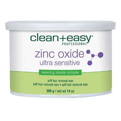 Тёплый деликатный воск Clean + Easy Zinc Oxide Ultra Sensitive Soft Wax, 396 гр. "Цинк" - фото 43559
