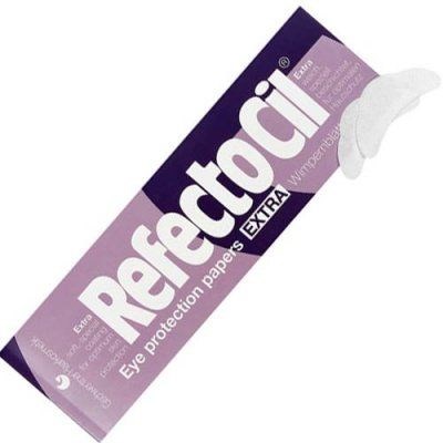 Защитные салфетки RefectoCil Eye Protection Papers EXTRA, 80 шт. мягкие патчи под ресницы - фото 43922