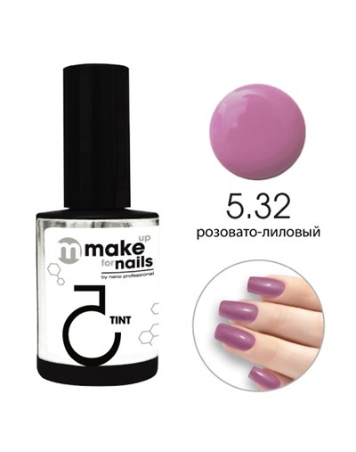 NP Make Up for Nails TINT 5.32, 15 мл. - гель цветной системы "Макияж ногтей" - фото 44022