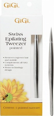 Пинцет Gigi Epilating Tweezer Pointed для удаления волос, заостренный - фото 9504
