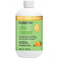 Средство для удаления натоптышей Be Natural Callus Eliminator Orange, 532 мл. с запахом апельсина