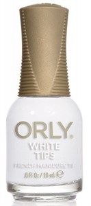Orly White Tips, 18 мл.- лак для ногтей "Белый кончик"