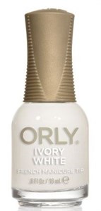 Orly Ivory White, 18 мл.-  лак для ногтей "Цвета слоновой кости"