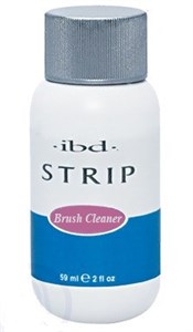 IBD Strip Brush Cleaner, 59 мл. - Cредство для очистки кистей от акрила