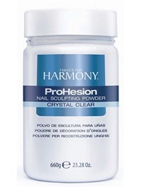 Прозрачная акриловая пудра HARMONY ProHesion Crystal Clear Powder, 660 гр. для наращивания ногтей