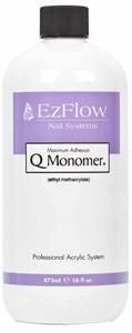 Акриловая жидкость EzFlow Q-Monomer Acrylic Nail Liquid, 450 мл. для наращивания ногтей акрилом