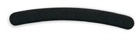 NP Boomerang Black 100/180 Grit - пилка для искусственных и натуральных ногтей бумеранг черный