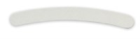 NP Boomerang White 100/180 Grit - пилка для ногтей бумеранг белый