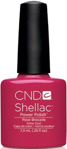 CND Shellac Rose Brocade, 7,3 мл. - гель лак Шеллак "Розовый бархат"