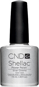CND Shellac Silver Chrome, 7,3 мл. - гель лак Шеллак &quot;Хром&quot;