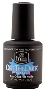 INM Out the Door Matte Top Coat, 15 мл. - сушка-закрепитель топ с матирующим эффектом