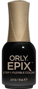 Orly EPIX Flexible Color The Blacklist, 15мл.- лаковое цветное покрытие "Черный список"