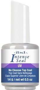 IBD Intense Seal Top Coat, 14 мл. - усиленный закрепитель, топ для геля (3 фаза)