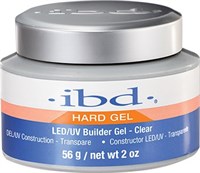IBD LED/UV Builder Gel Clear, 56 г. – прозрачный моделирующий гель для наращивания ногтей