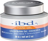 IBD LED/UV Builder Gel Intense White, 56 г. – ярко-белый моделирующий гель для наращивания ногтей