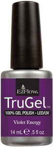 EzFlow TruGel Violet Energy, 14 мл. - гелевый лак &quot;Фиолетовая энергия&quot;